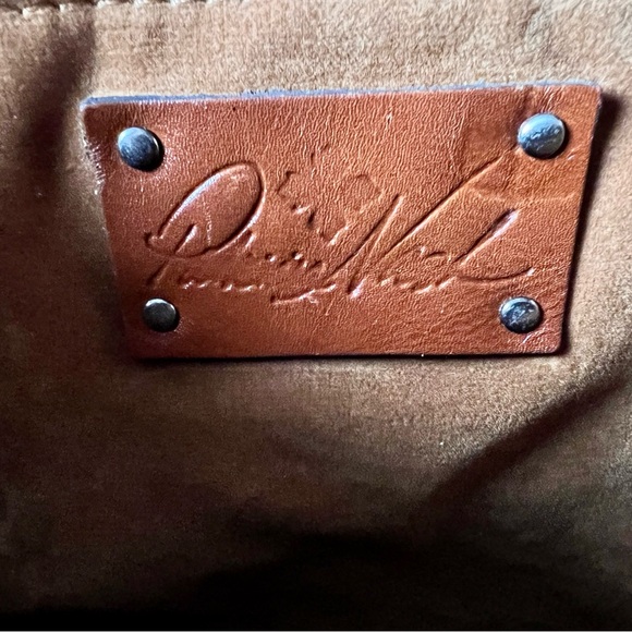 Patricia Nash White Toscano Twisted Woven Embossed Handbag. - Picture 15 of 16